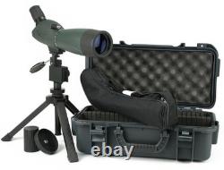 Hawke Vantage 20-60x60mm (60 mm) Angled Spotting Scope w Tripod and Case