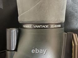 Hawke Vantage 20-60x60mm (60 mm) Angled Spotting Scope w Tripod and Case