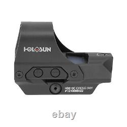 Holosun HS510C Red Dot Sight + HM3X 3X Magnifier + 3 Coin Batteries + Lens Cloth