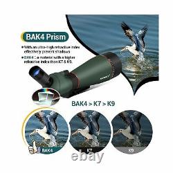 KEXWAXX Spotting Scopes 100MM 25-75X HD Monocular Telescope for Bird Watching