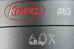KOWA PROMINAR TSN-824M 82MM STRAIGHT VIEW SPOTTING SCOPE With 20-60X EYEPIECE