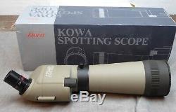 KOWA Spotting Scope TSN-821 with 27X L. E. R. Eyepiece. Excellent Condition