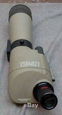 KOWA Spotting Scope TSN-821 with 27X L. E. R. Eyepiece. Excellent Condition