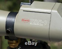 KOWA TSN-1 Spotting Scope, 20x-40x-60x x77 Optical, Freeland Scope Stand