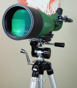 Konus, 20-60x 100mm Angled Spotting Scope Telescope with Aim Scope & Tripod