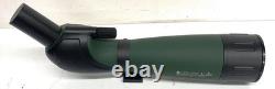 Konus 20-60x80 Zoom Angled Spotting Green Scope with Tripod, Black/Green, #7126