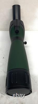 Konus 20-60x80 Zoom Angled Spotting Green Scope with Tripod, Black/Green, #7126