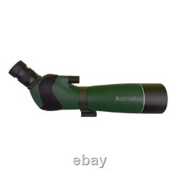 Konus KonuSpot 70B, 20-60x70mm Angled Spotting Scope, Aluminum, Green #7129