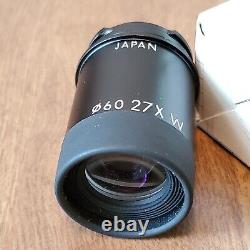 Kowa 27x TS-601/TS-602 Eyepiece Made in Japan Black Clean EUC