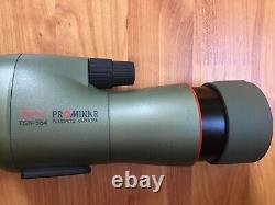 Kowa PROMINAR TSN-554 Straight Spotting Scope 15-45x Eyepiece Case Excellent