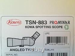 Kowa PROMINAR TSN-883 Angled Spotting Scope 20-60x Eyepiece Brand New in Box