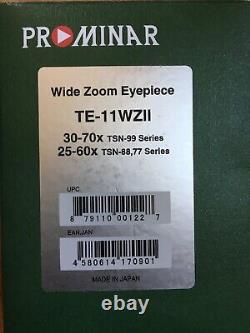 Kowa PROMINAR TSN-99S and TE11WZII Eyepiece Straight Spotting Scope New in Box