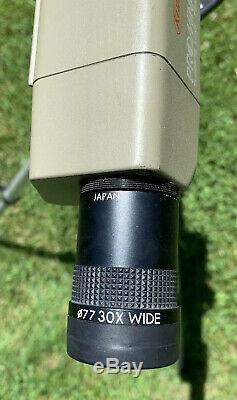 Kowa Prominar TSN-4 Field Scope 30x Straight Fluorite Lens with Bogen Tripod