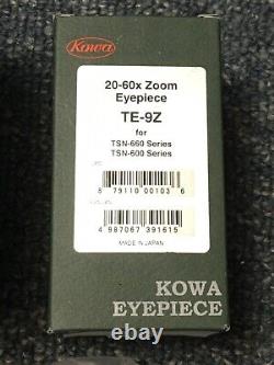 Kowa Prominar TSN-664M Straight Spotting Scope with 20-60x Eyepiece New in Box