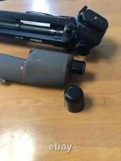 Kowa Spotting Scope 25× & Velbon Tripod Used Made In Japan