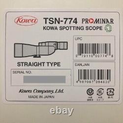 Kowa Spotting Scope TSN-774 & Eyepiece TE-11 WZ Wide Zoom 25-60× & Tripod Japan