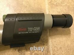 Kowa TS-612 Straight Spotting Scope 20x Wide Eyepiece Caps Excellent Condition