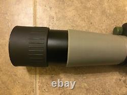 Kowa TS-612 Straight Spotting Scope 20x Wide Eyepiece Caps Excellent Condition