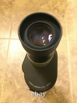 Kowa TS-612 Straight Spotting Scope 20x Wide Eyepiece Caps Excellent Condition