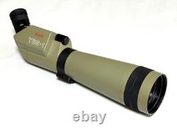 Kowa TSN-1 Angled Spotting Scope 77mm Birding Scope with 20-60x Zoom Eyepiece
