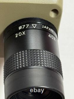 Kowa TSN-1 Angled Spotting Scope 77mm Birding Scope with 20-60x Zoom Eyepiece Kowa TSN-1 Angled Spotting Scope 77mm Birding Scope with 20-60x Zoom Eyepiece
