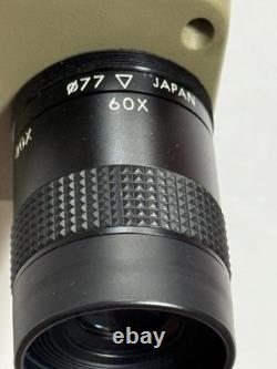 Kowa TSN-1 Angled Spotting Scope 77mm Birding Scope with 20-60x Zoom Eyepiece