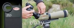 Kowa TSN-1 Spotting Scope Angled with 20x 60x Eyepiece, and Sectional Stand