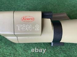 Kowa TSN-2 Straight Spotting Scope 20x to 60x Wide Angle Eyepiece Very Good