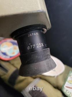 Kowa TSN-2 spotting scope with 25X wide-angle lens