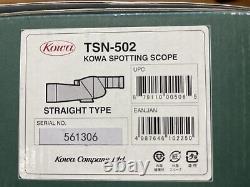 Kowa TSN-502 50mm Standard Spotting Scope Black/Green