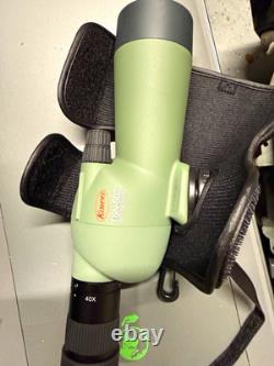 Kowa TSN-502 Straight Spotting Scope 40x Green/Black with Case