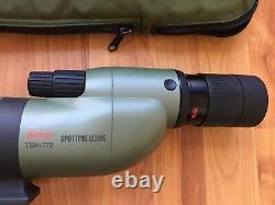 Kowa TSN-772 Straight Spotting Scope and 20-60x Eyepiece in Box Case Excellent