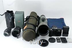 Kowa TSN-774 Prominar Spotting Scope 25-60x TE-11WZ+30x WIDE withCamera Nikon