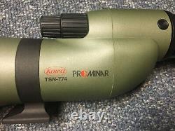 Kowa TSN-774 Prominar Straight Spotting Scope 20-60x Eyepiece Box Excellent
