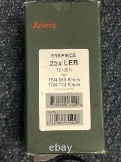 Kowa TSN-774 Prominar Straight Spotting Scope 25x LER Eyepiece Excellent