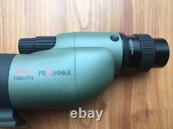 Kowa TSN-774 Prominar Straight Spotting Scope 30x Wide Eyepiece Box Pristine