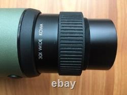 Kowa TSN-774 Prominar Straight Spotting Scope 30x Wide Eyepiece Box Pristine