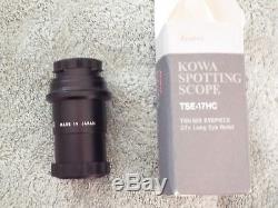 Kowa TSN-821A Spotting Scope, 82mm Objective Lens, 27X LER Eypiece