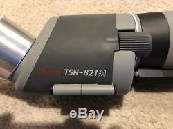 Kowa TSN-821M Spotting Scope, 27x LER Eye Piece, Hard Case and Soft Case