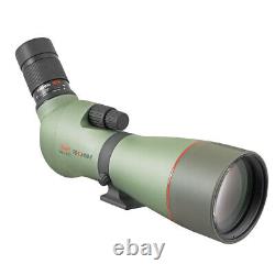 Kowa TSN-82SV 82mm Angled Spotting Scope with20-60x Zoom Eyepiece, and Cleaning Pe