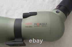 Kowa TSN 883 Prominar Pure Fluorite Spotting Scope body Angled Kit TE-11WZ II WA