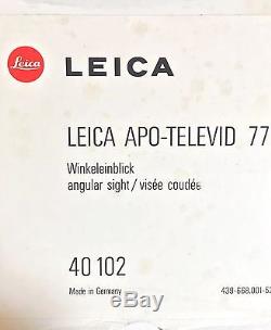 LEICA APO TELEVID 77 Angled Spotting Scope
