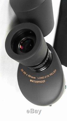 LEUPOLD SEQUOIA GREEN RING SPOTTING SCOPE 20-60 x 80mm Waterproof with Case