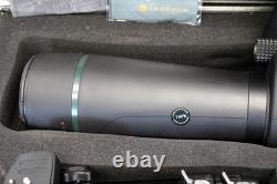 LEUPOLD Sequoia Green Ring SPOTTING SCOPE 20-60 x 80mm with Hard Case SUPER CLEAN