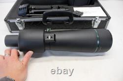 LEUPOLD Sequoia Green Ring SPOTTING SCOPE 20-60 x 80mm with Hard Case SUPER CLEAN