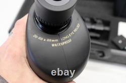 LEUPOLD Sequoia Green Ring SPOTTING SCOPE 20-60 x 80mm with Hard Case SUPER CLEAN