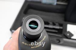 LEUPOLD Sequoia Green Ring SPOTTING SCOPE 20-60 x 80mm with Hard Case SUPER CLEAN
