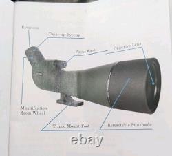 LULOLO 30-90x92 UHD High Power Spotting Scope With Tripod & Phone Adapter Green