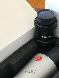 Leica APO Televid 62 (angled spotting Scope) with 20XWW Eyepiece