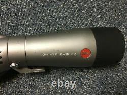 Leica APO Televid 77 Angled Spotting Scope 32x WW Eyepiece Excellent Optics